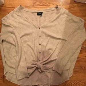 out from under waffled long sleeve